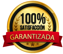 100% satisfacción garantizada